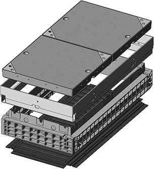 Studnia kablowa teletechniczna z poliwęglanu SKR-2 i SK-2