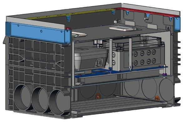 System podziemnie - Smarownice tramwajowe