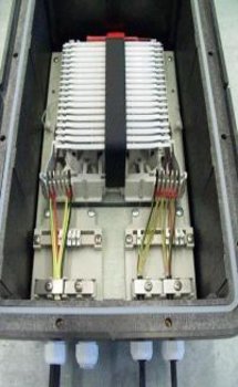 Wodoszczelna skrzynka światłowodowa EK 664 – wyposażenie