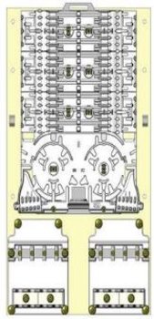 Wodoszczelna skrzynka światłowodowa EK 664 – rozmieszczenie