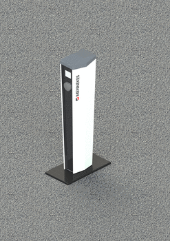 Fundament z tworzywa sztucznego do stacji ładowania pojazdów EK 980