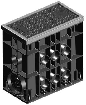 Studnia kablowa SK-1 Mikro w wersji z pokrywą z tworzywa sztucznego B125