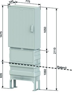Szafa kablowa EK 245 2.8 KVZ 22